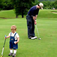 Toddler on the Green